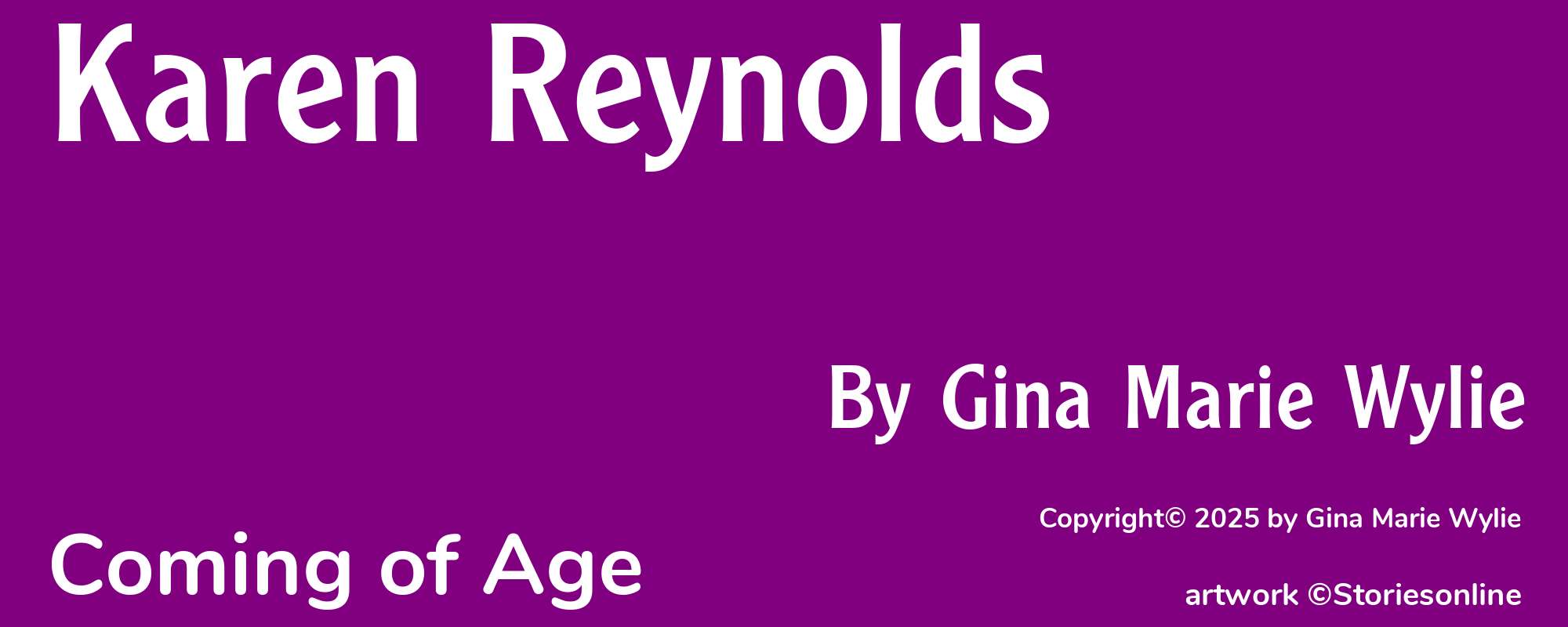 Karen Reynolds - Cover