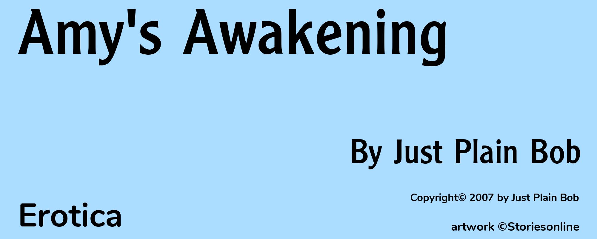 Amy's Awakening - Cover