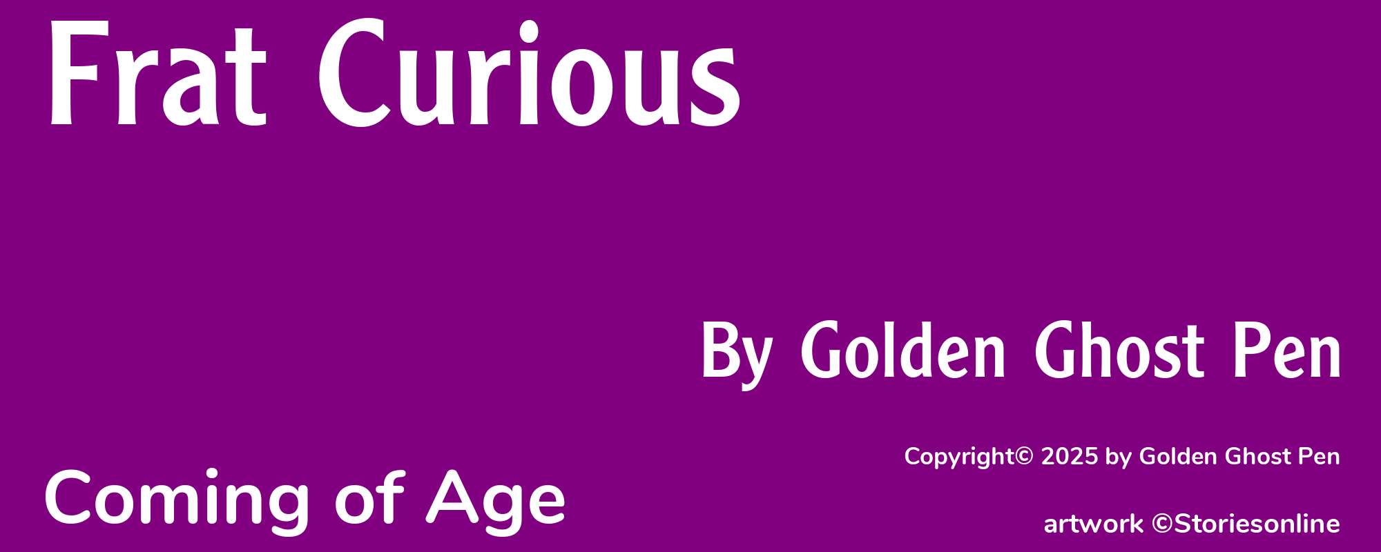 Frat Curious - Cover