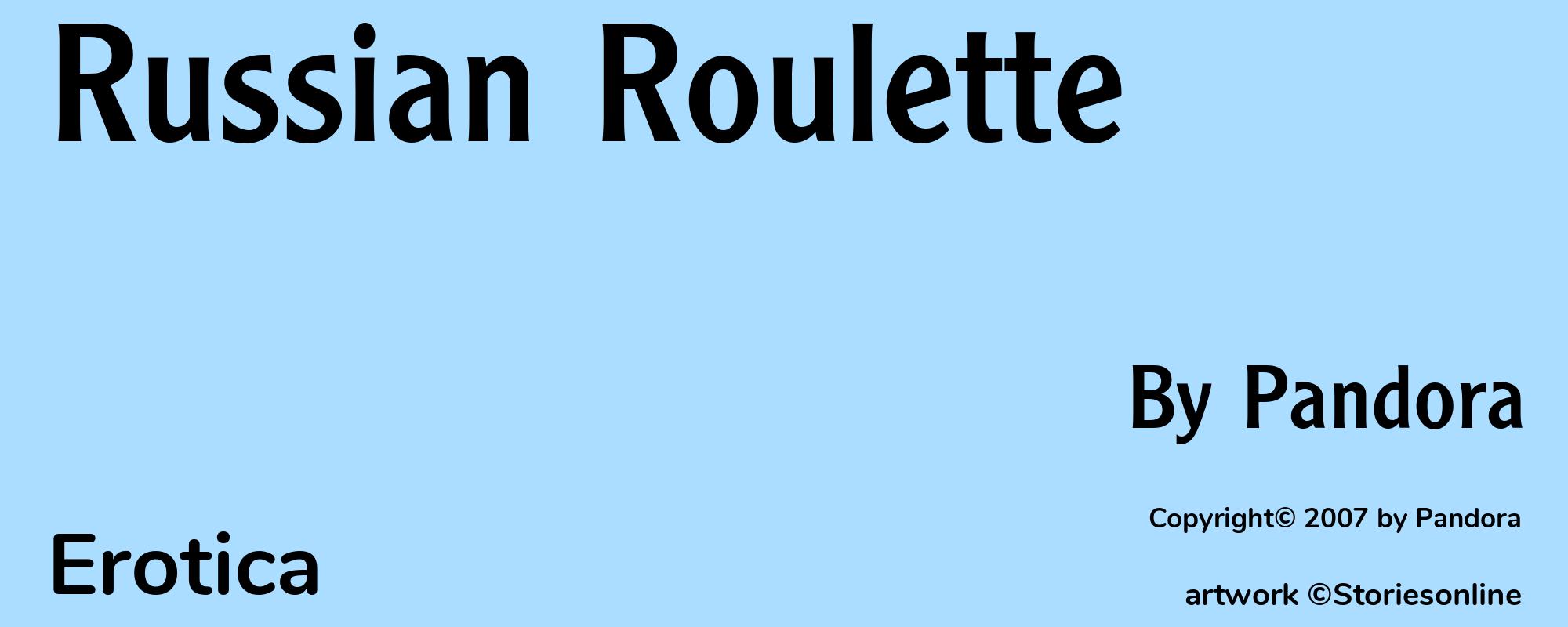 Russian Roulette - Cover