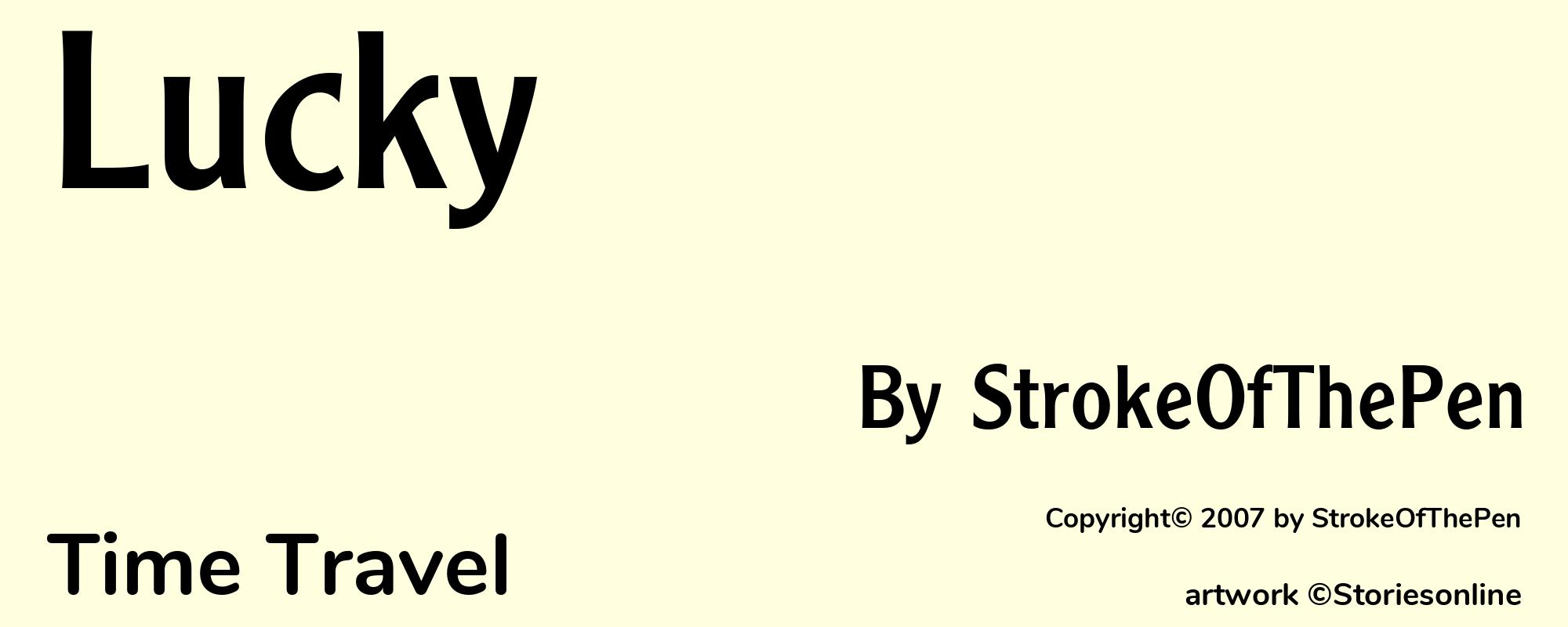 Lucky - Cover