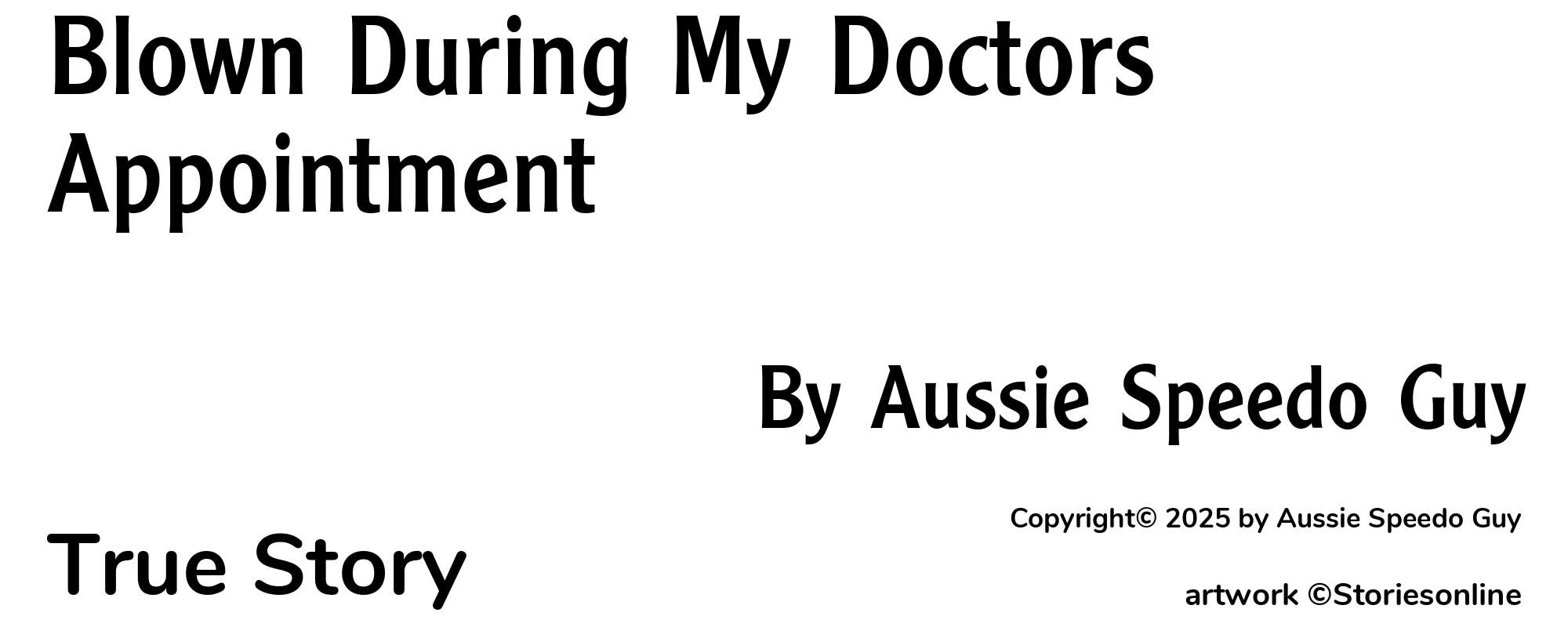 Blown During My Doctors Appointment - Cover