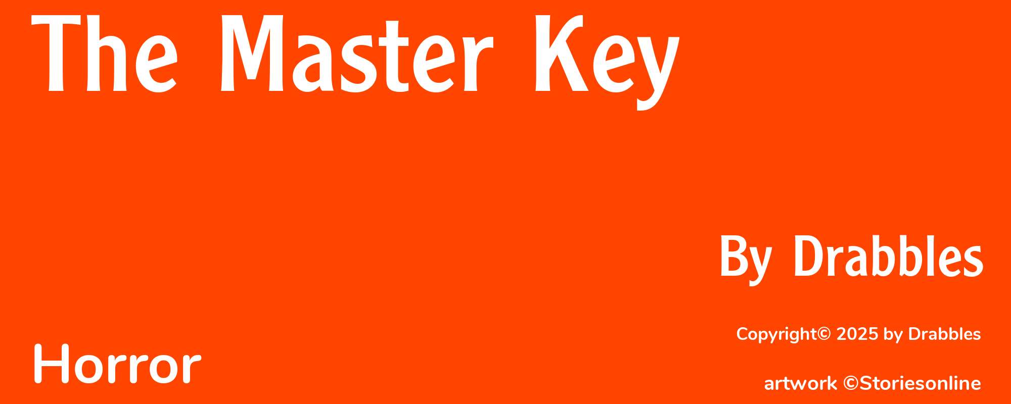 The Master Key - Cover