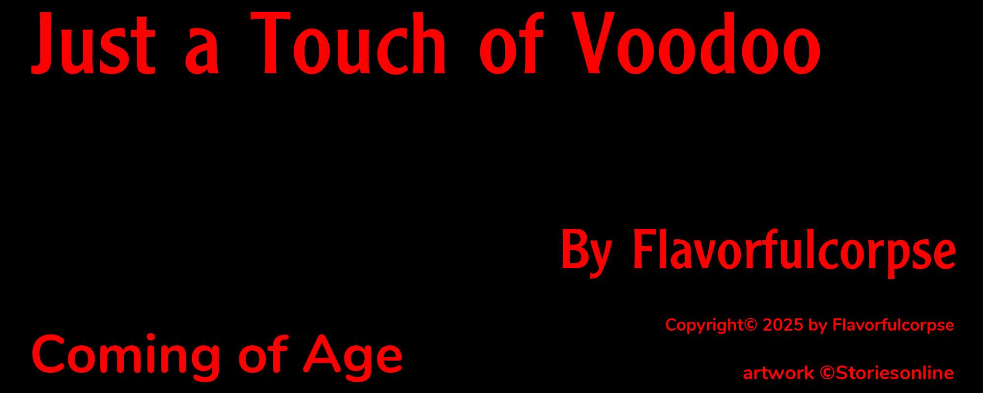 Just a Touch of Voodoo - Cover