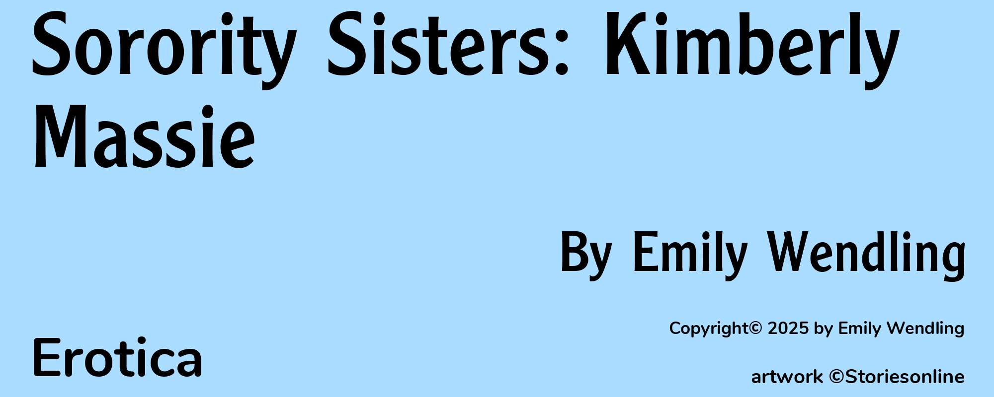 Sorority Sisters: Kimberly Massie - Cover