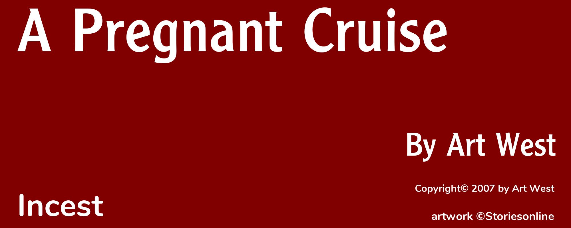 A Pregnant Cruise - Cover