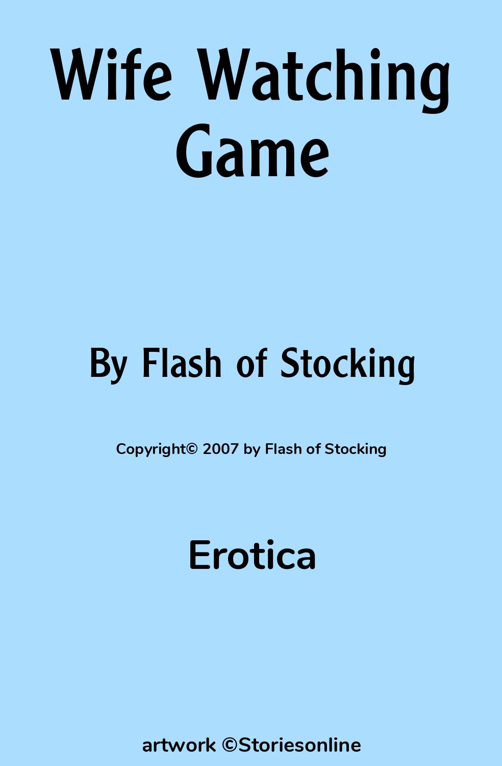 Erotica Sex Story: Wife Watching Game: Chapter 1: The Bar by Flash of  Stocking