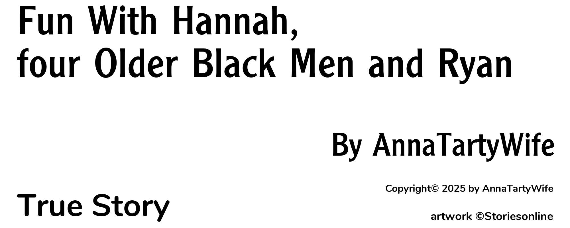 Fun With Hannah,four Older Black Men and Ryan - Cover