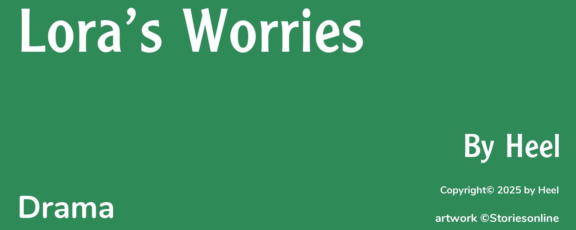 Lora’s Worries - Cover