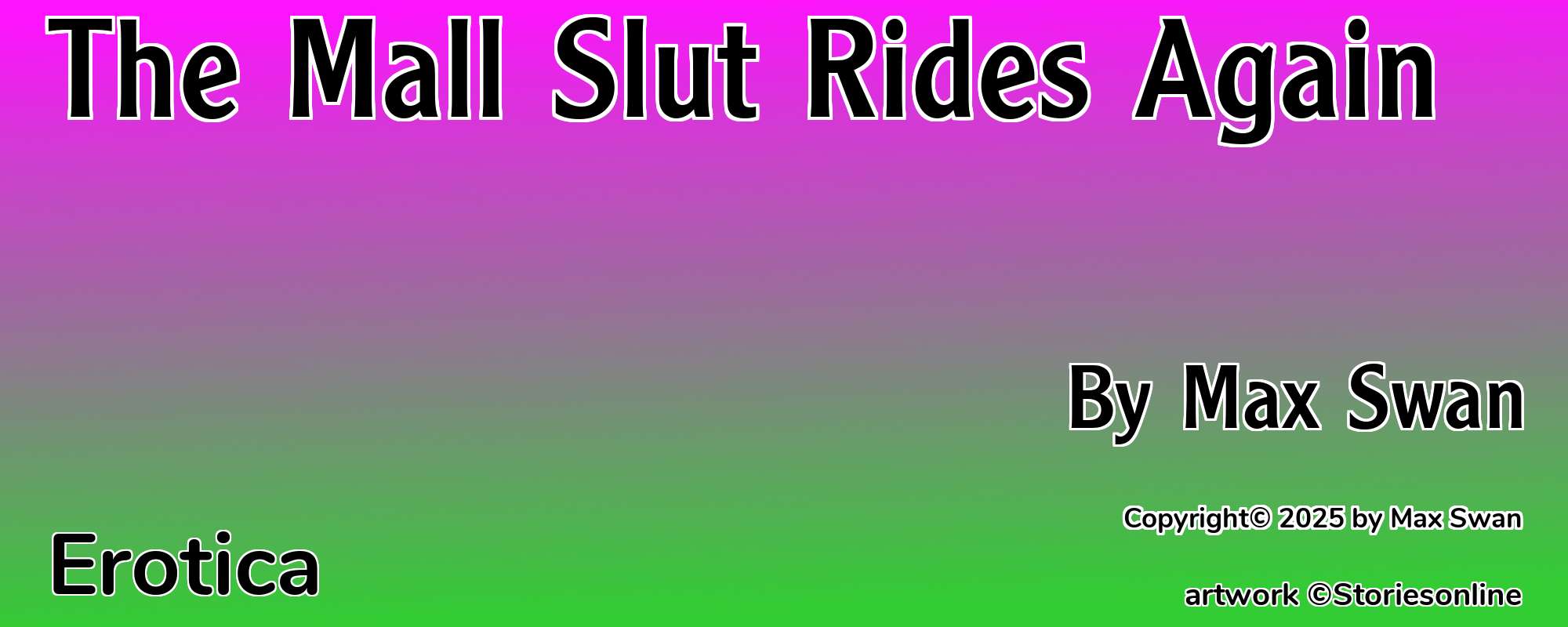 The Mall Slut Rides Again - Cover