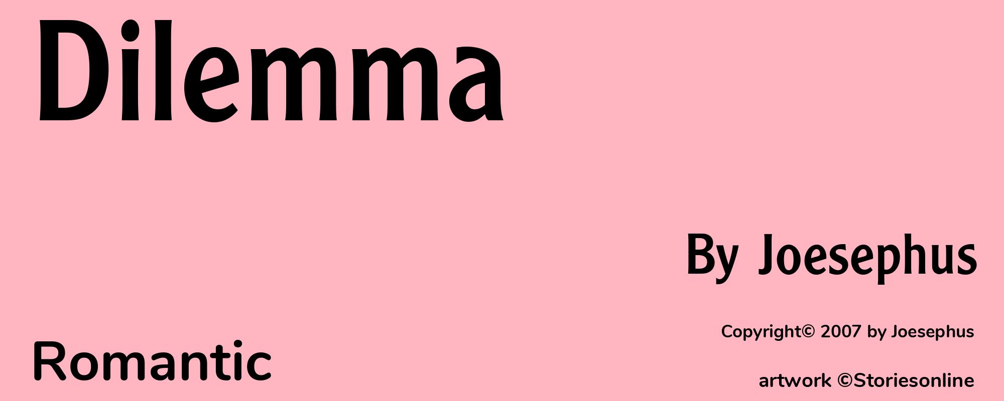 Dilemma - Cover