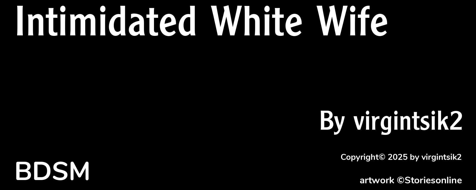 Intimidated White Wife - Cover