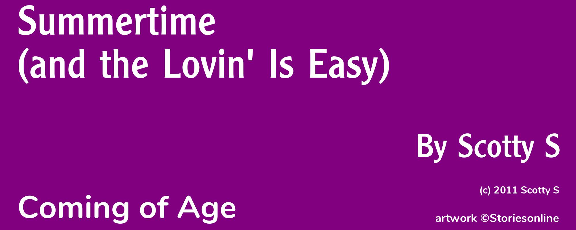 Summertime (and the Lovin' Is Easy) - Cover