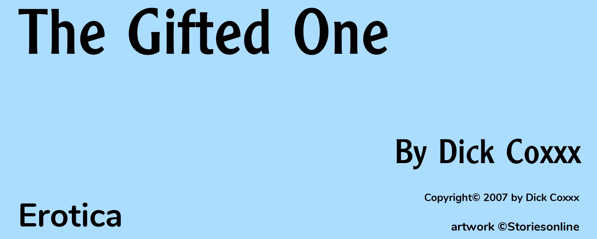 The Gifted One - Cover