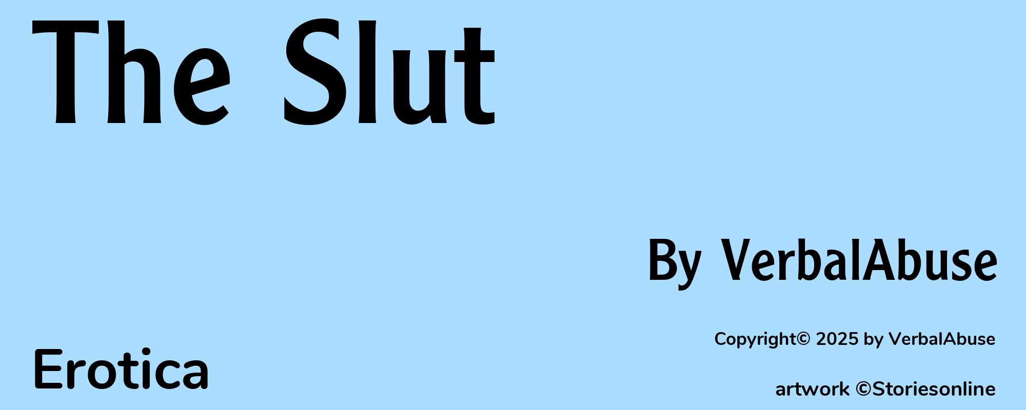 The Slut - Cover