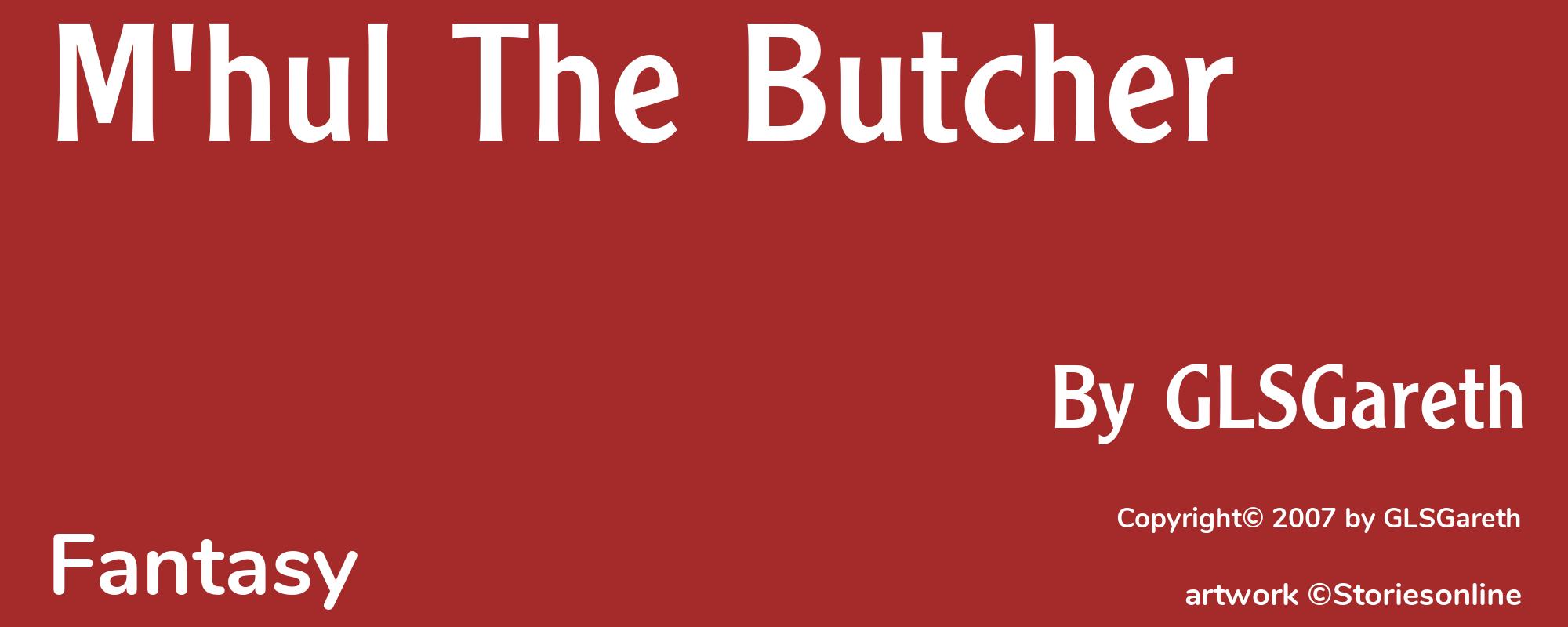 M'hul The Butcher - Cover