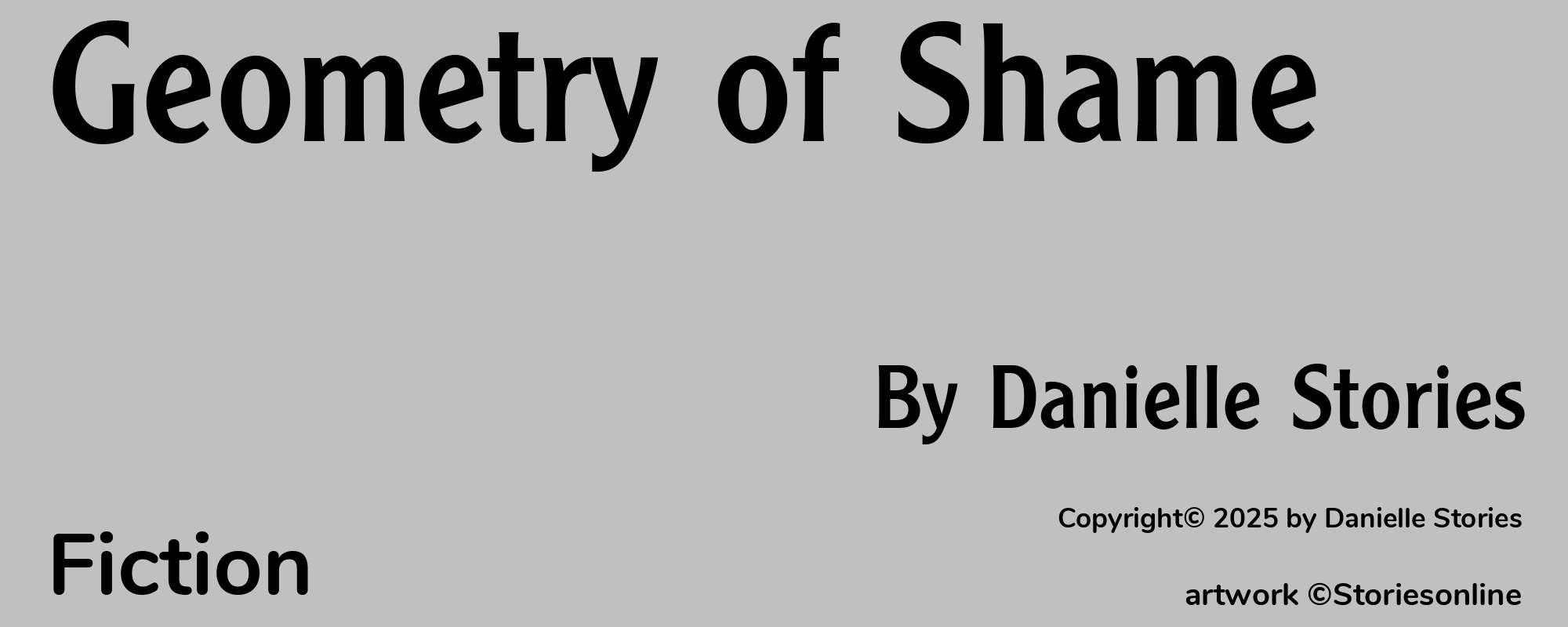 Geometry of Shame - Cover