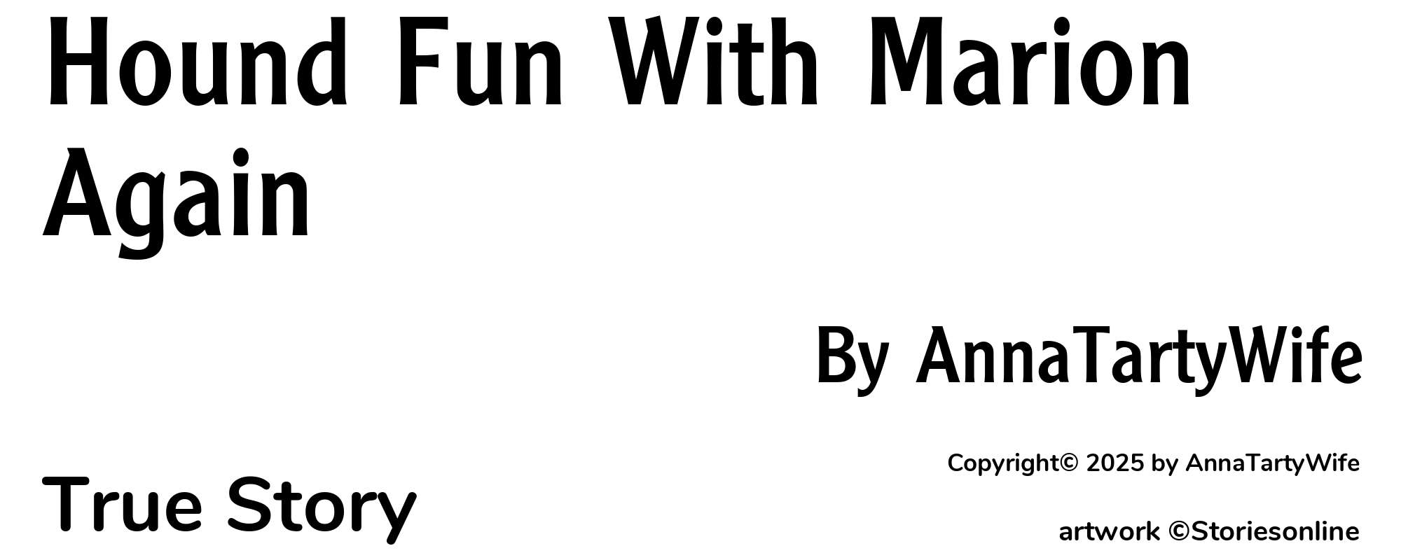 Hound Fun With Marion Again - Cover