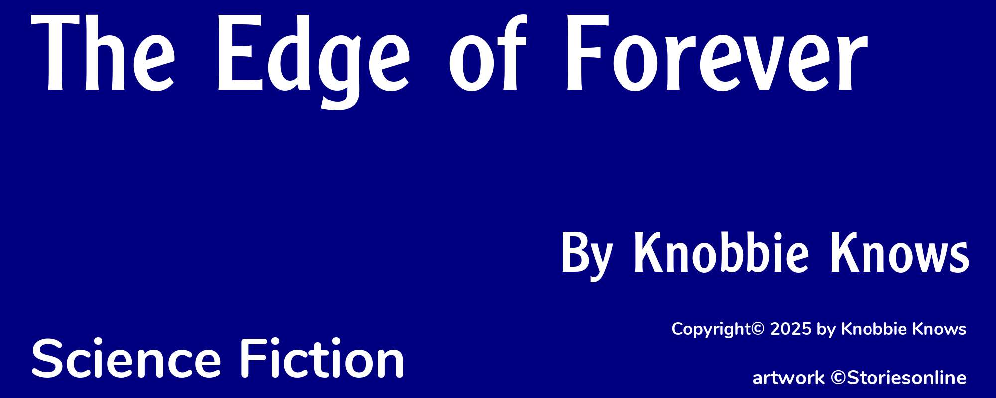 The Edge of Forever - Cover