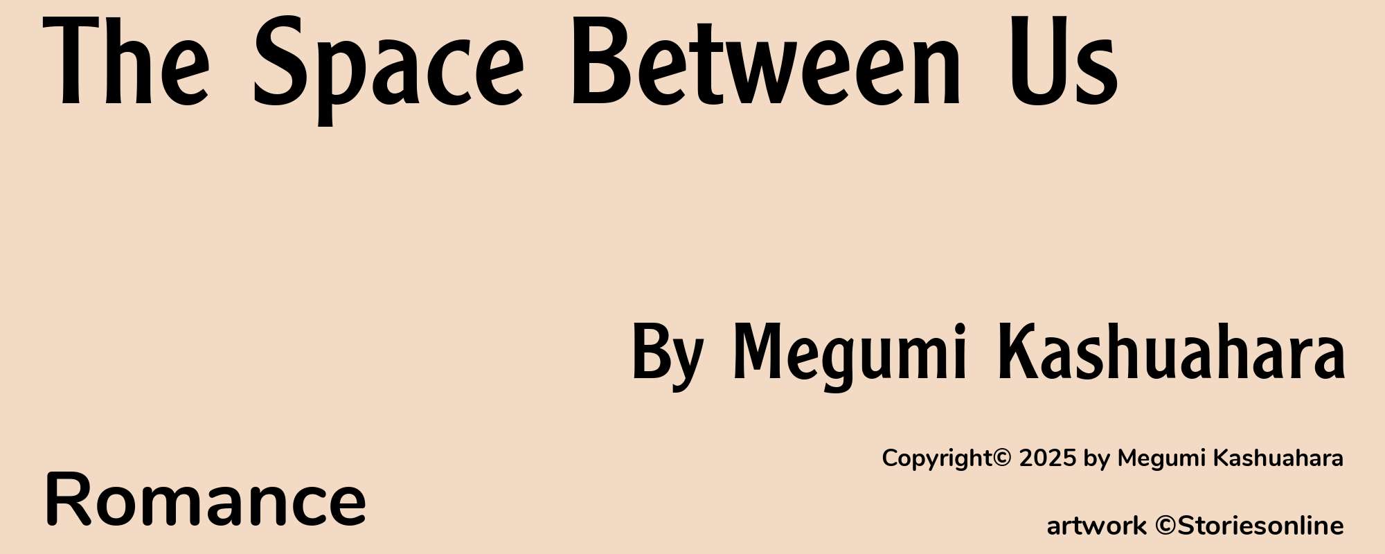 The Space Between Us - Cover