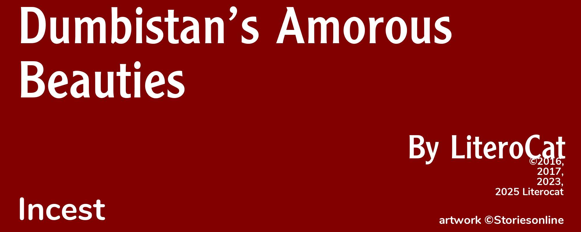 Dumbistan’s Amorous Beauties - Cover