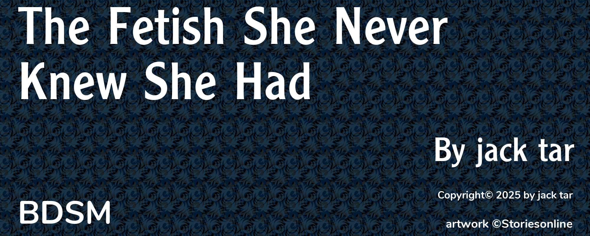 The Fetish She Never Knew She Had - Cover