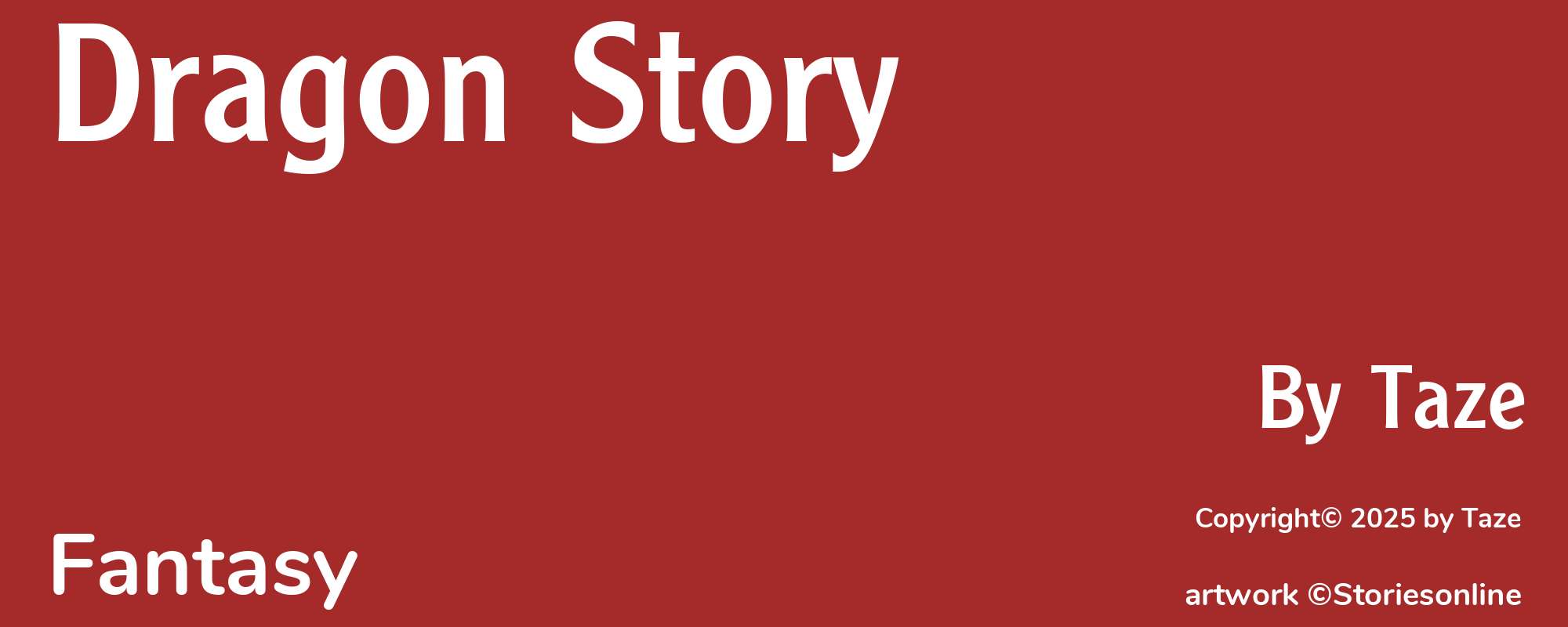 Dragon Story - Cover