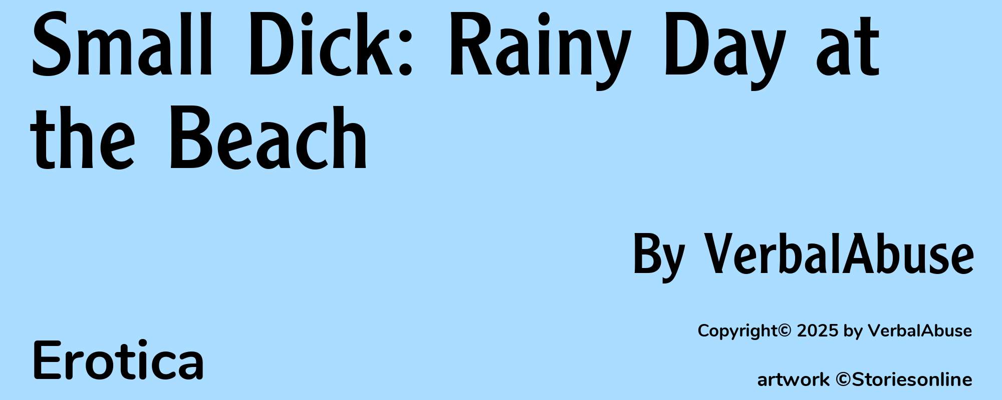 Small Dick: Rainy Day at the Beach - Cover