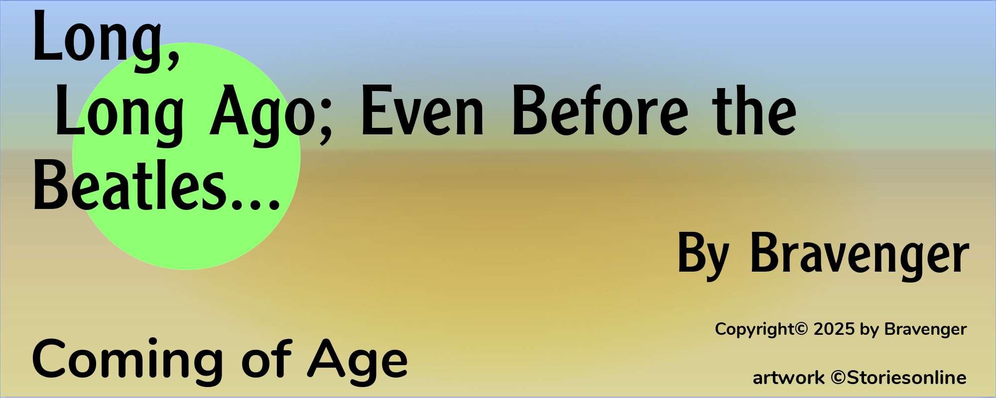 Long, Long Ago; Even Before the Beatles... - Cover