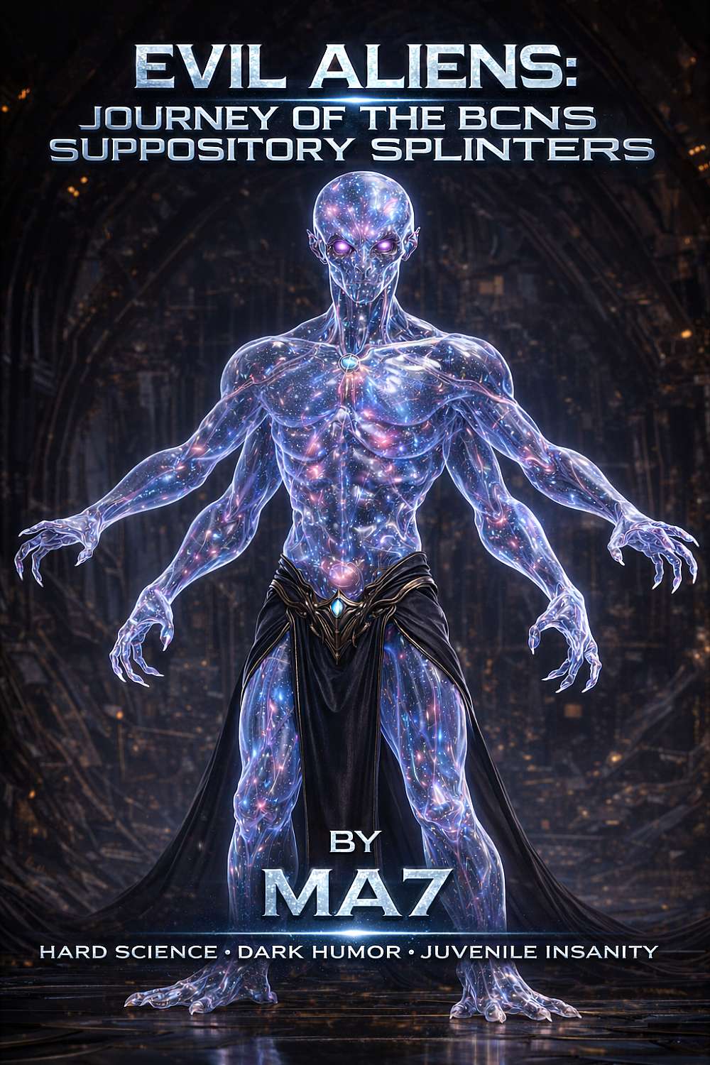 Evil Aliens: Journey of the BCNS Suppository Splinters - Cover