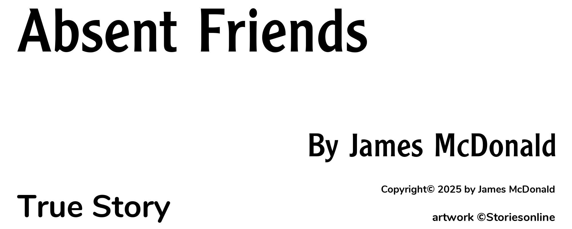 Absent Friends - Cover