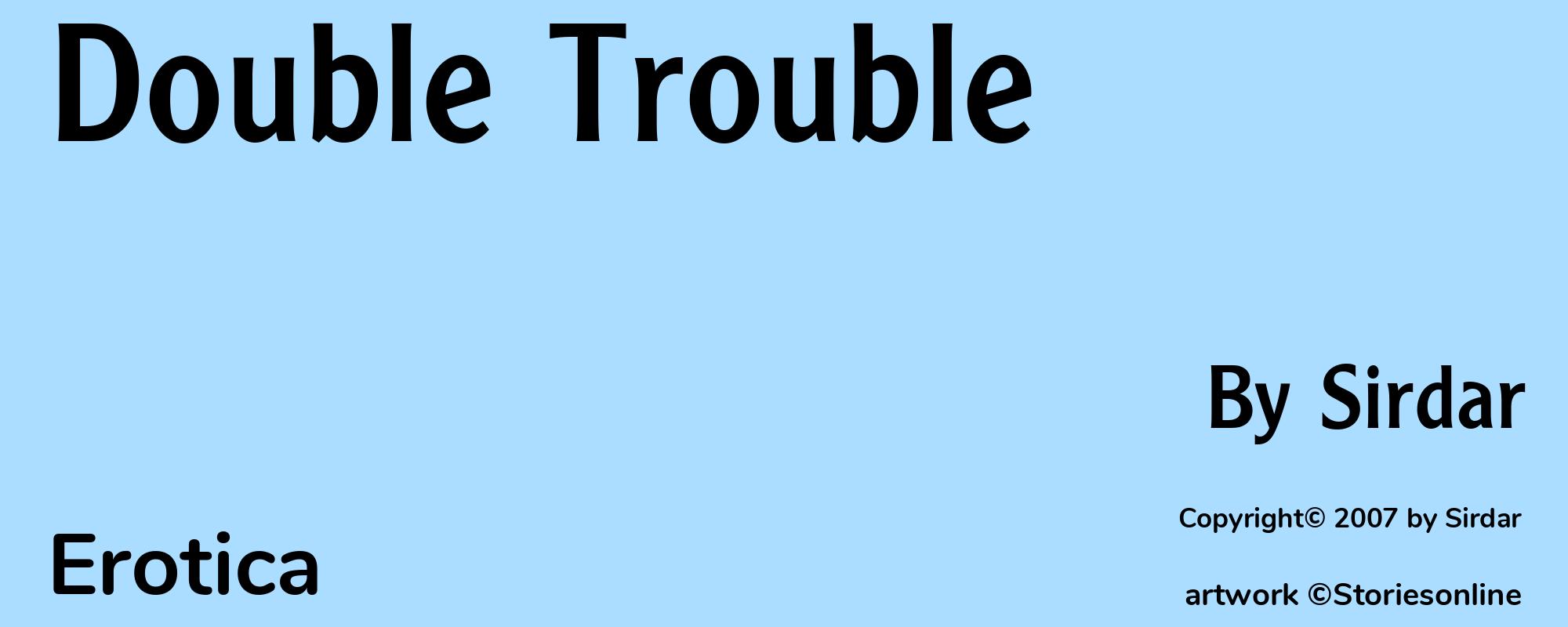 Double Trouble - Cover