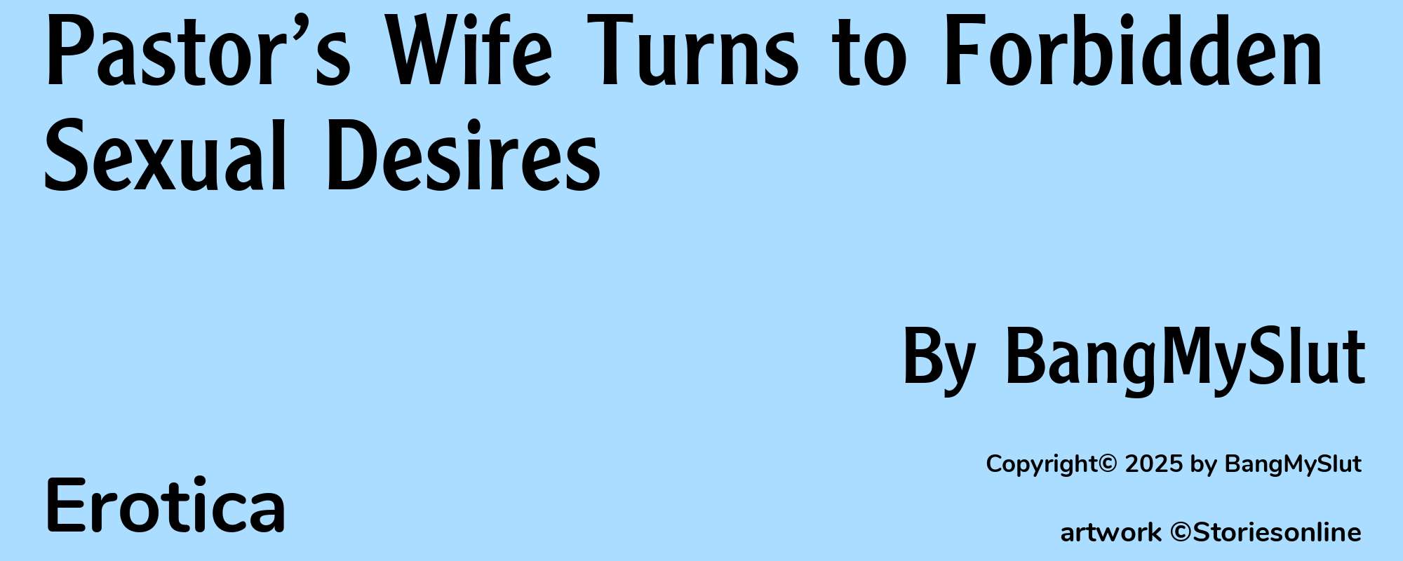 Pastor’s Wife Turns to Forbidden Sexual Desires - Cover