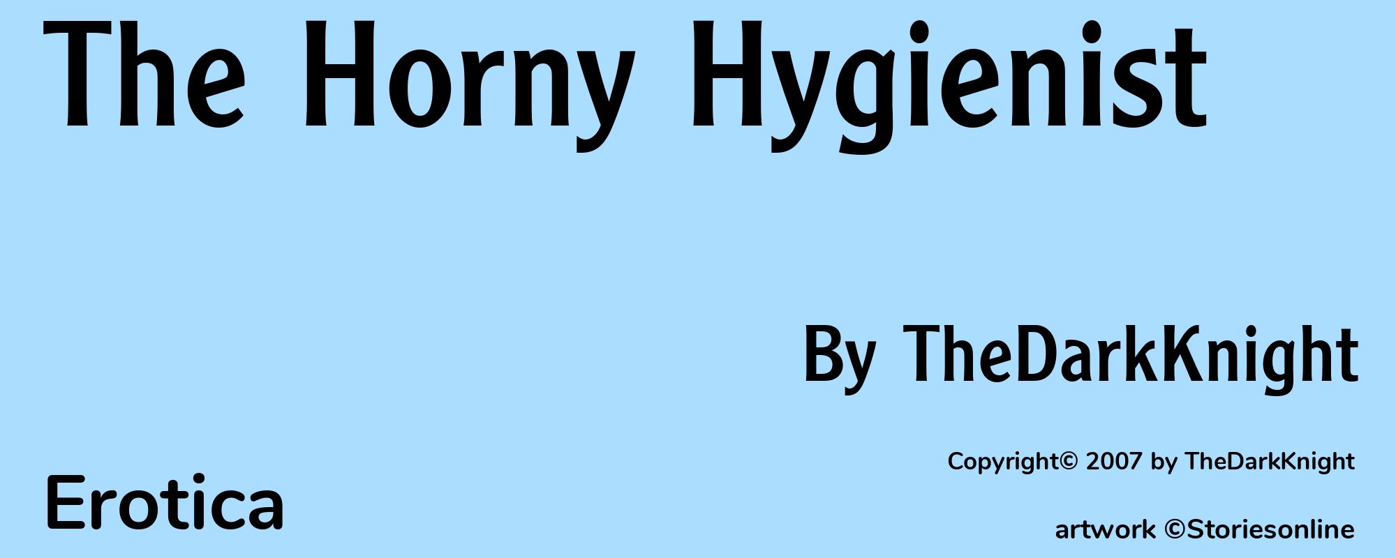 The Horny Hygienist - Cover