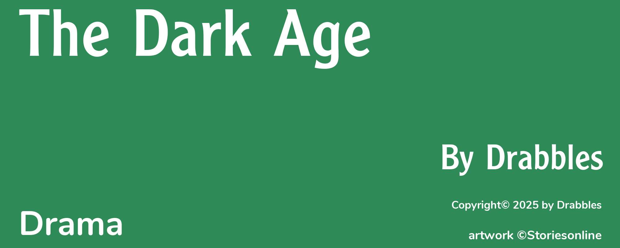 The Dark Age - Cover