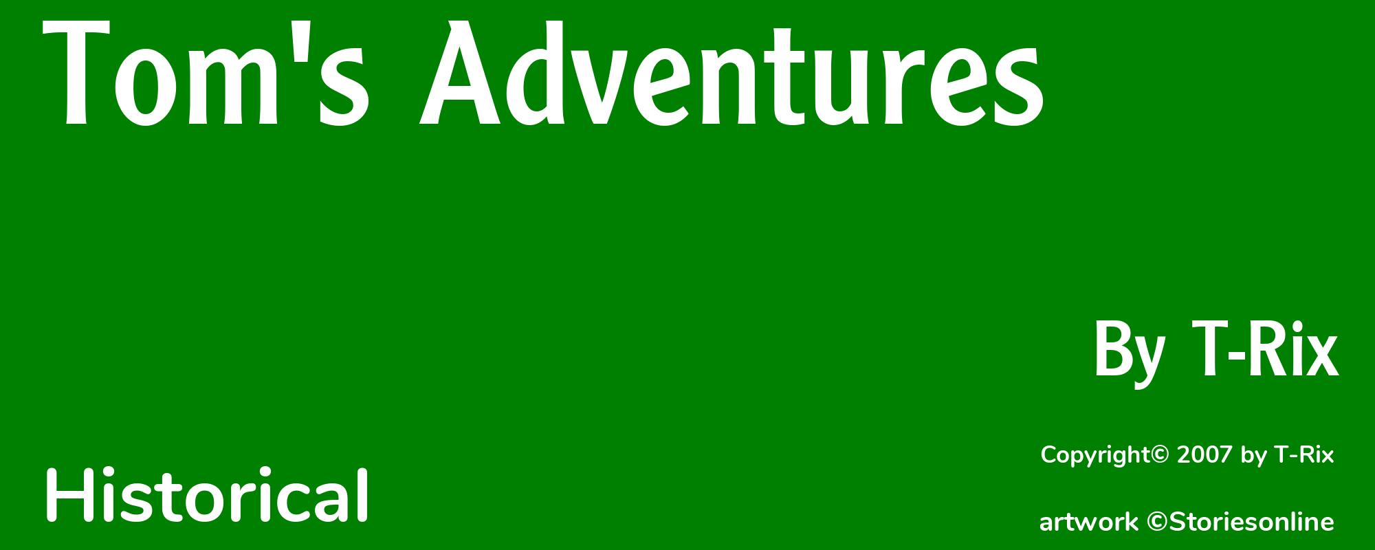 Tom's Adventures - Cover