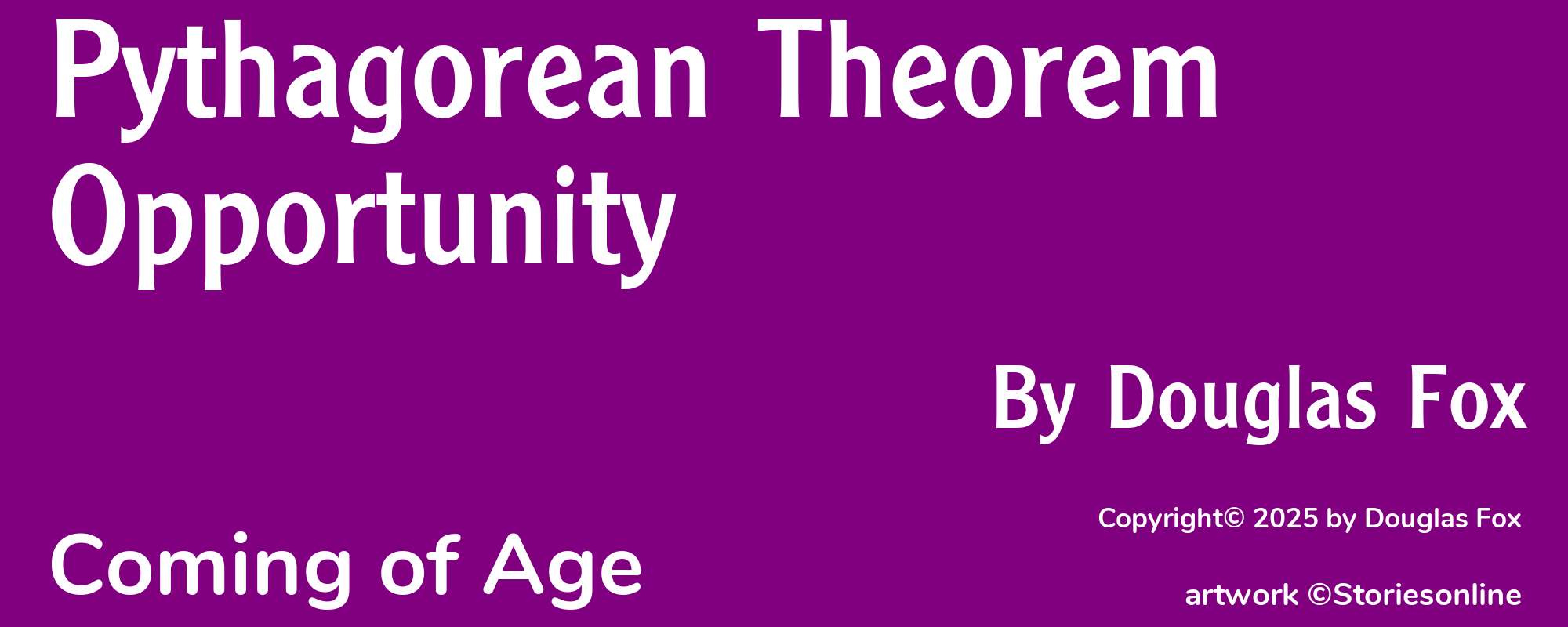 Pythagorean Theorem Opportunity - Cover