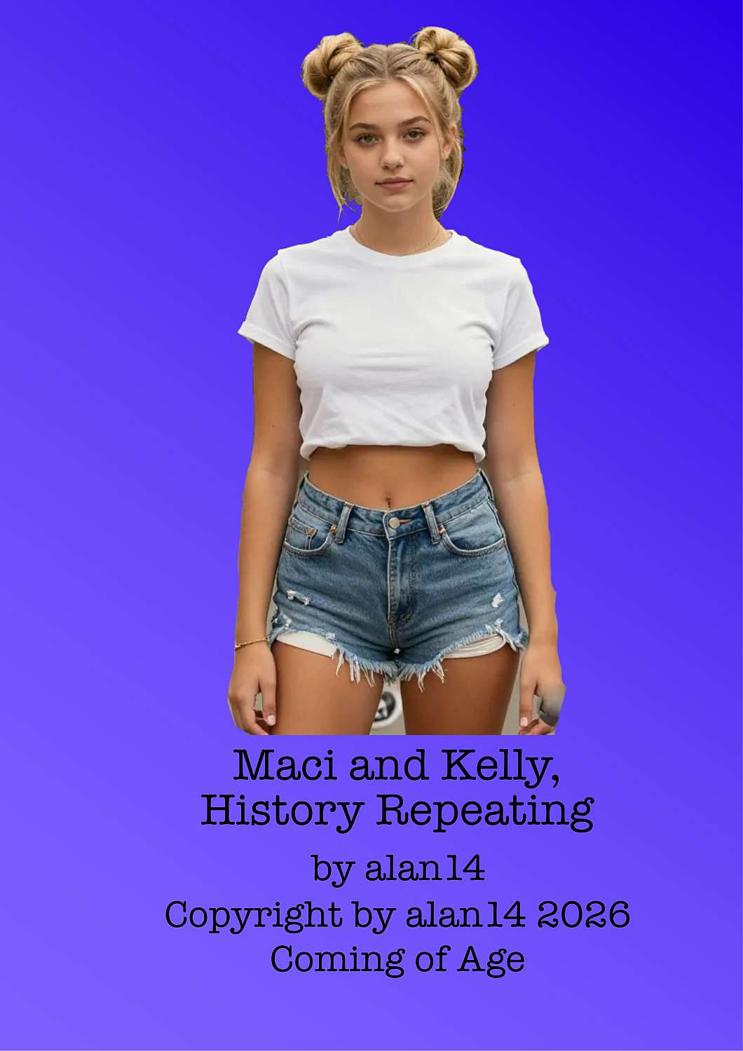 Maci and Kelly, History Repeating - Cover