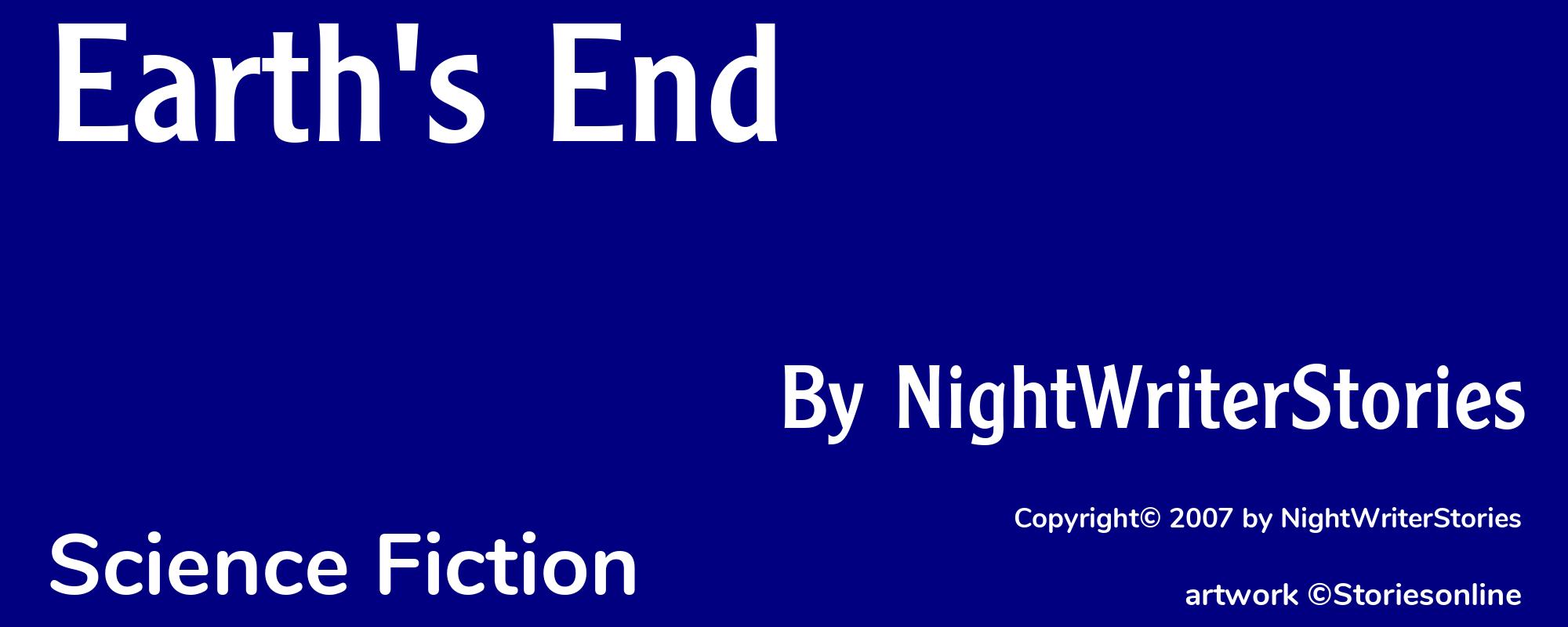 Earth's End - Cover