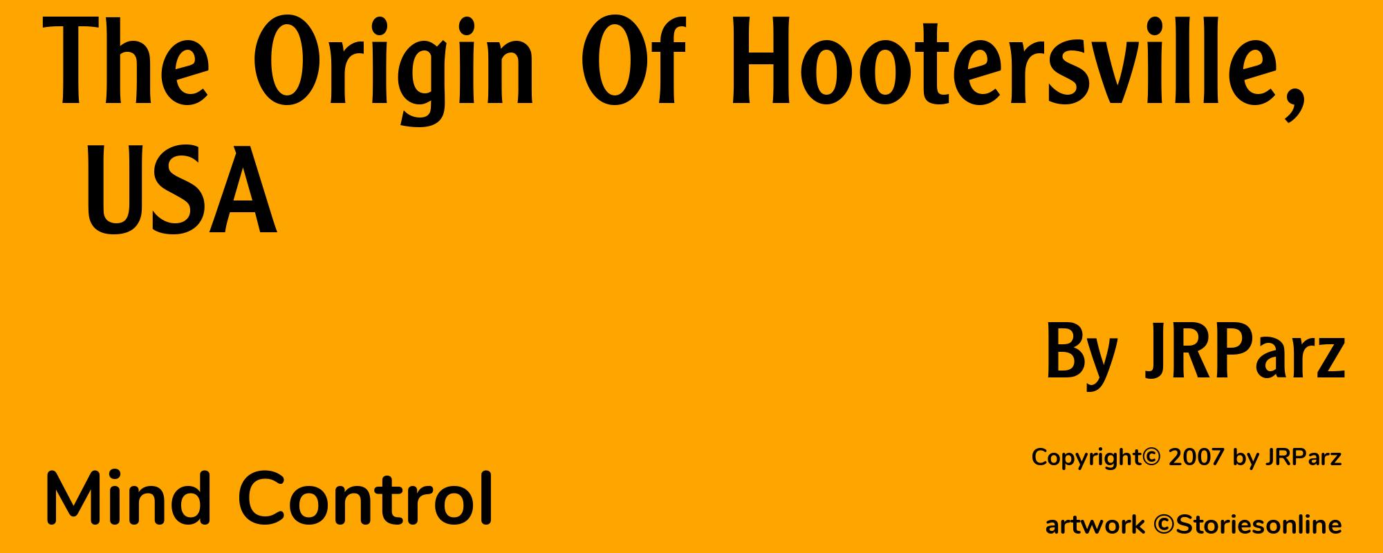 The Origin Of Hootersville, USA - Cover