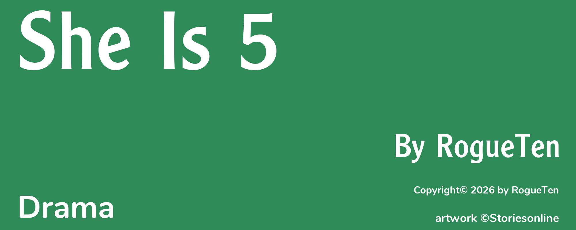She Is 5 - Cover
