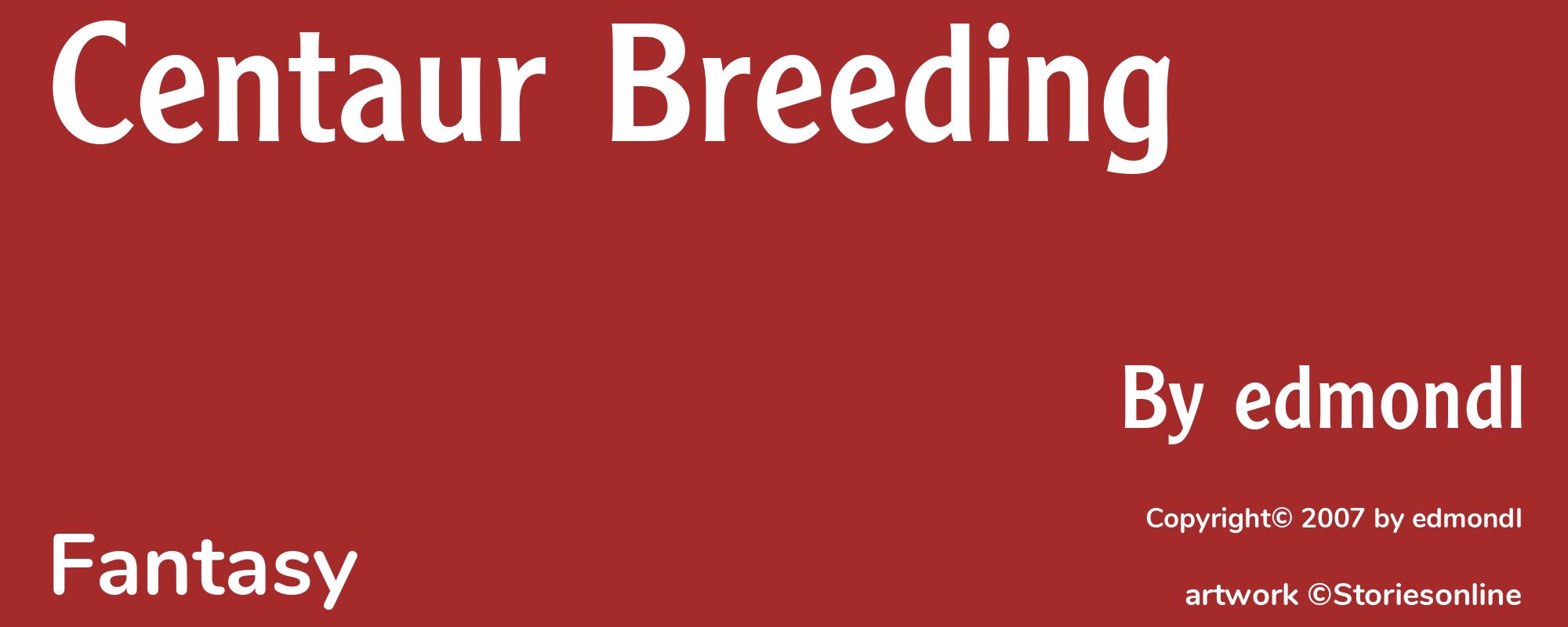 Centaur Breeding - Cover