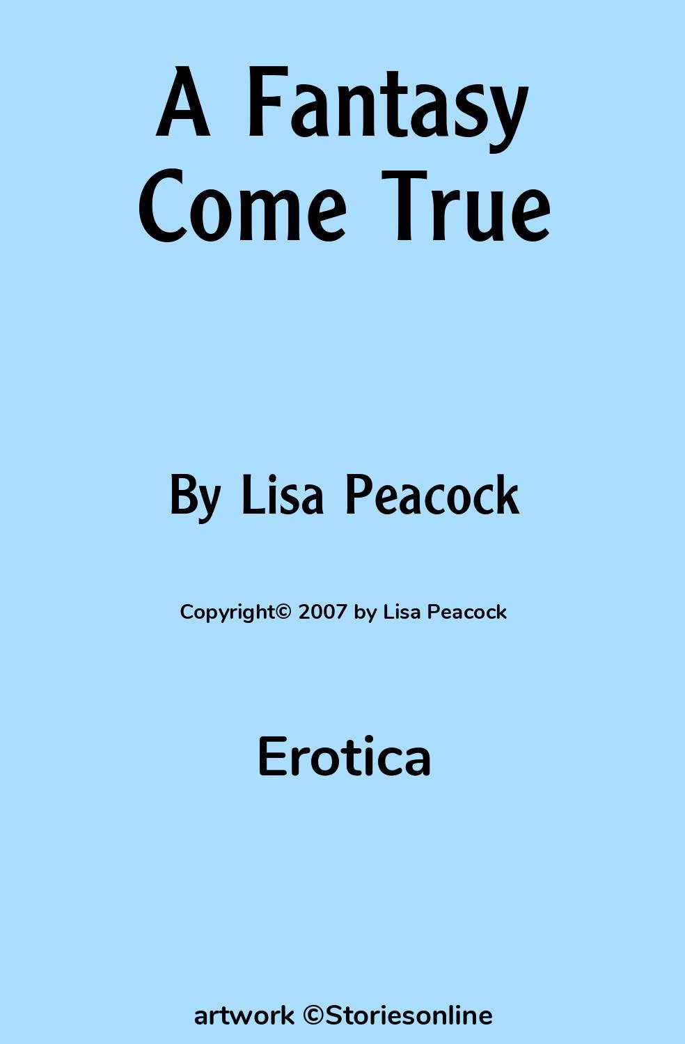 A Fantasy Come True - Erotica Sex Story