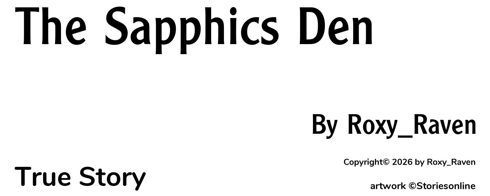 The Sapphics Den - Cover