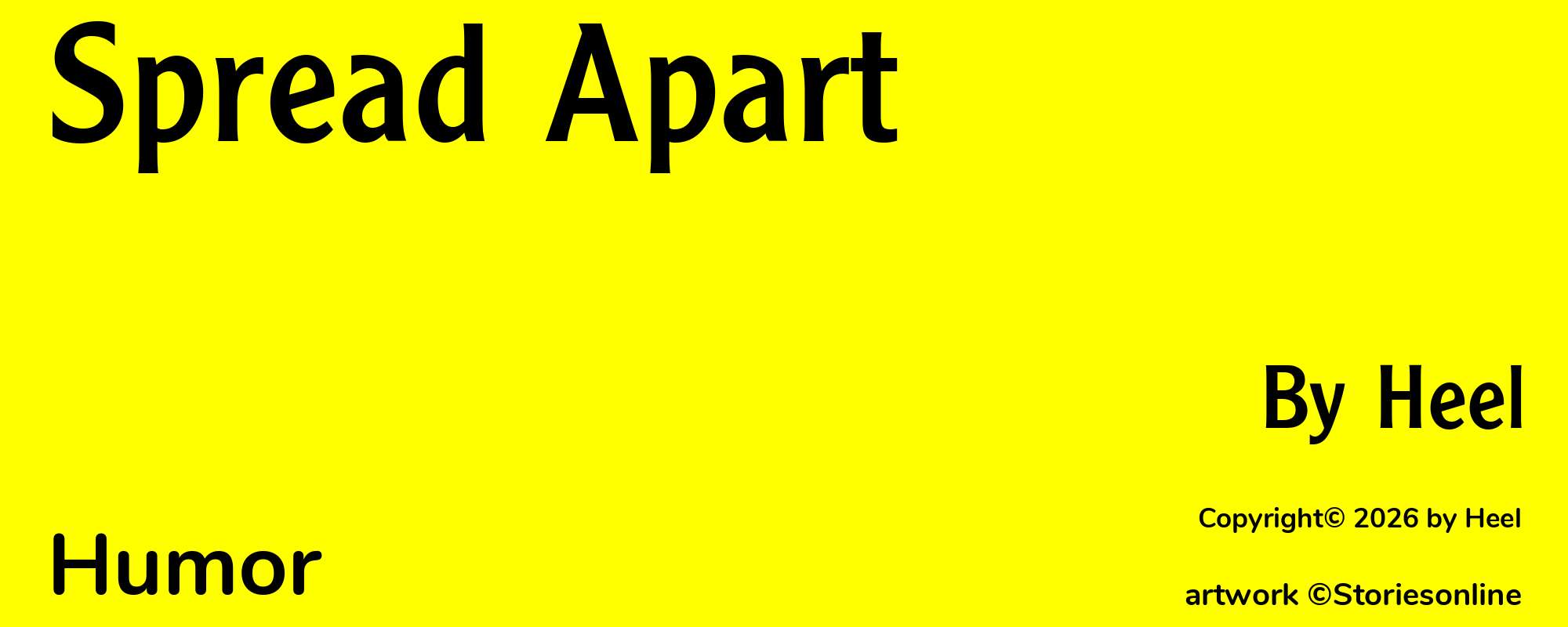 Spread Apart - Cover