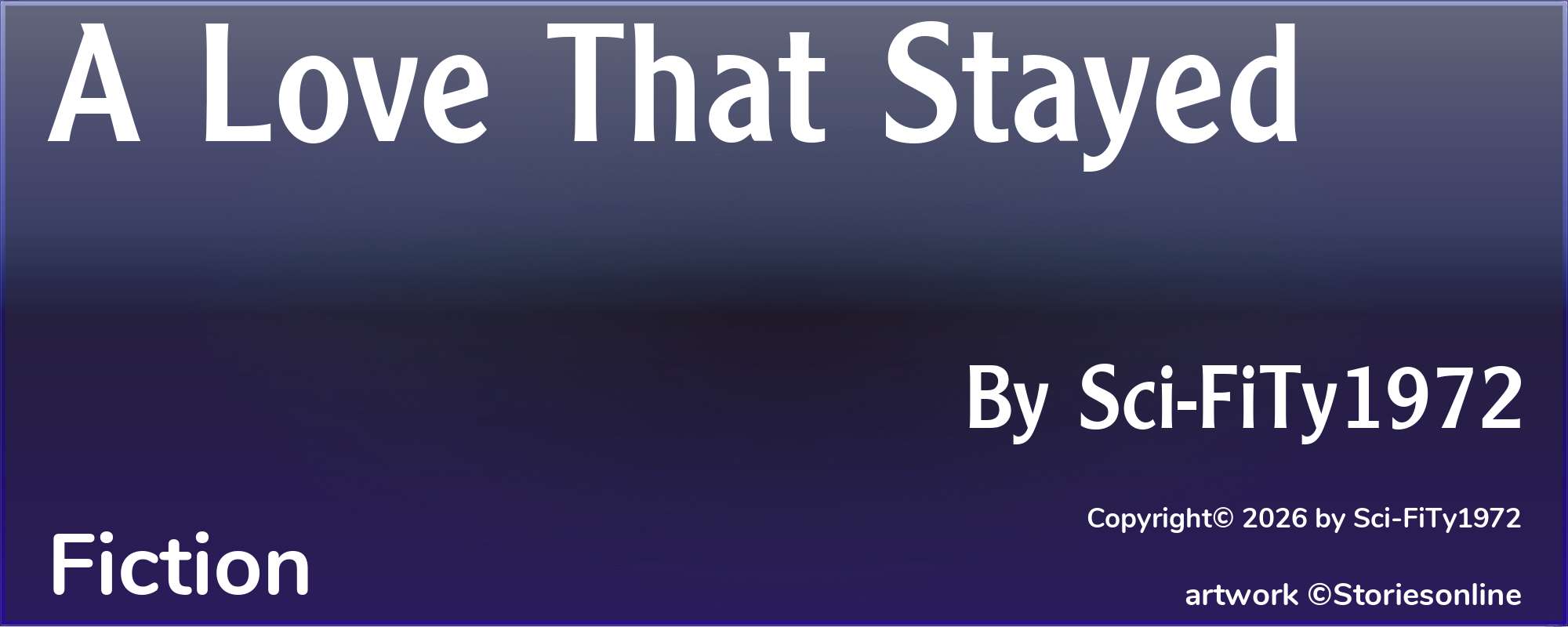 A Love That Stayed - Cover