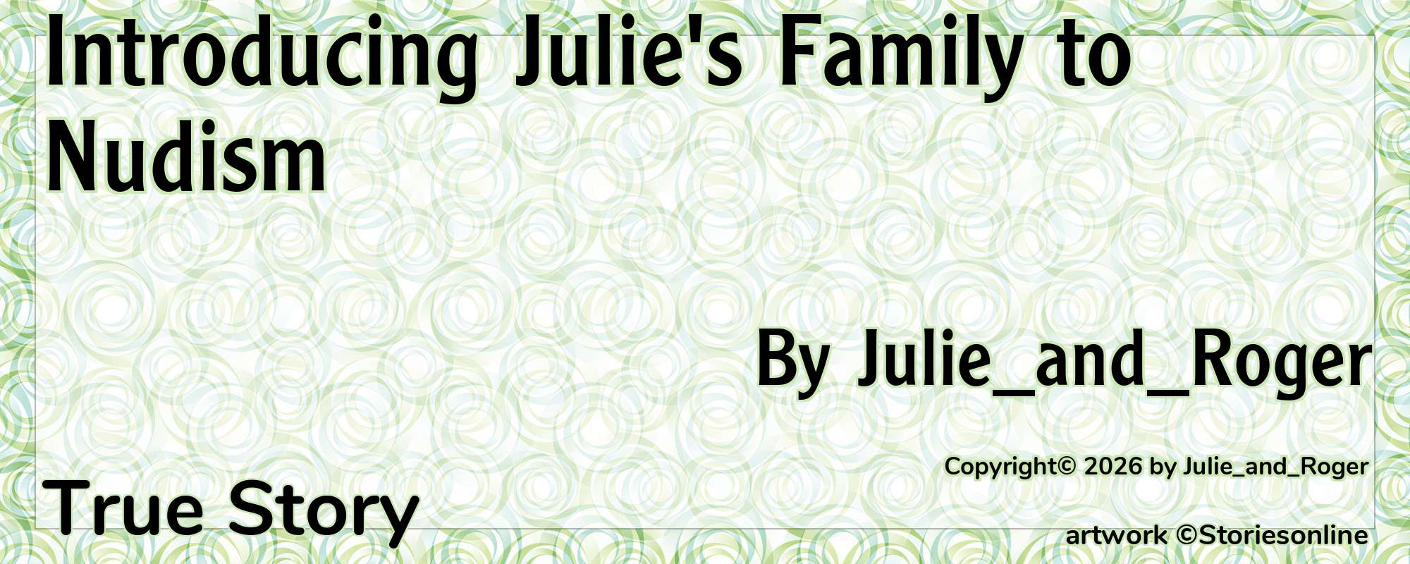 Introducing Julie's Family to Nudism - Cover