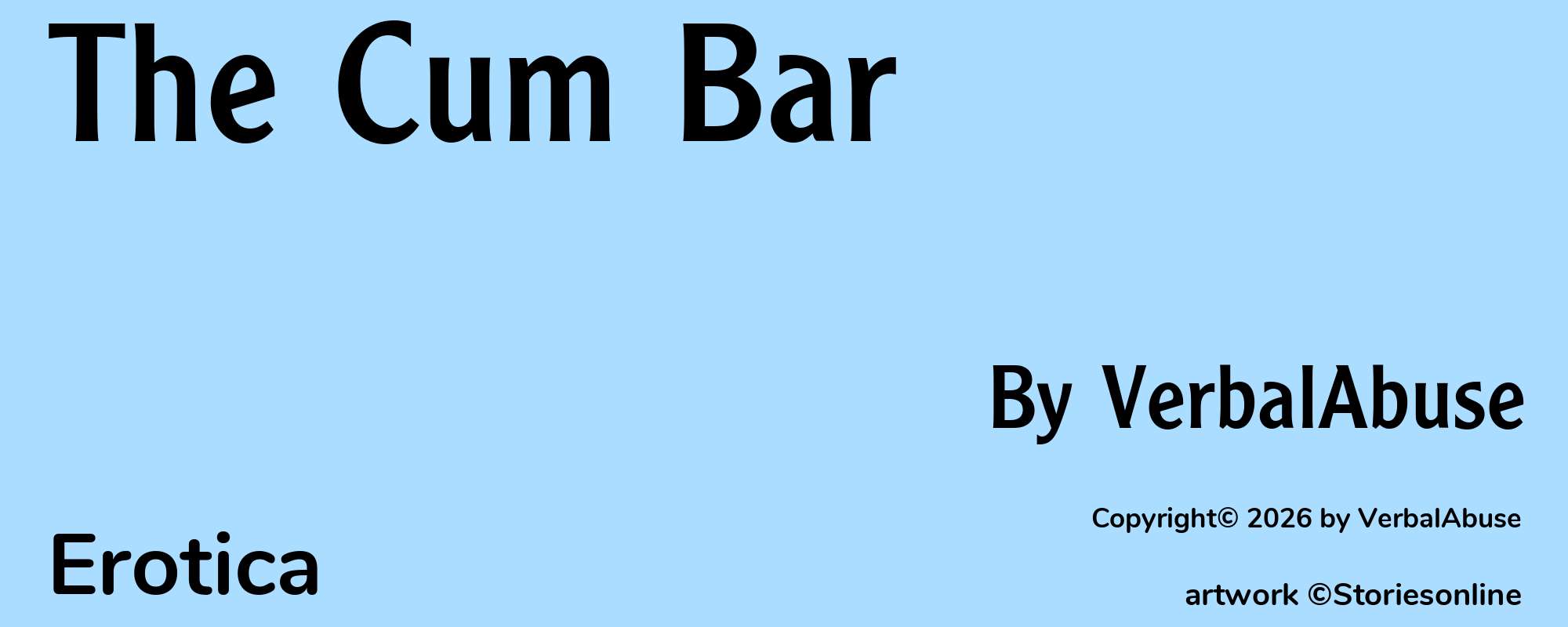The Cum Bar - Cover