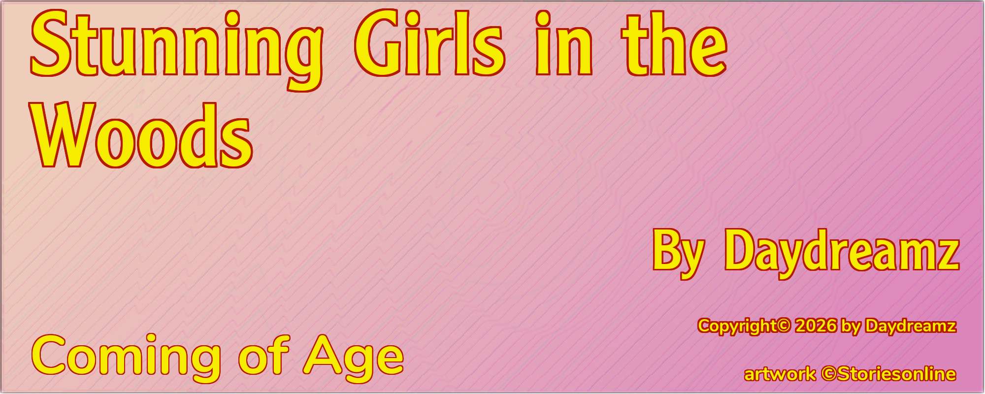 Stunning Girls in the Woods - Cover