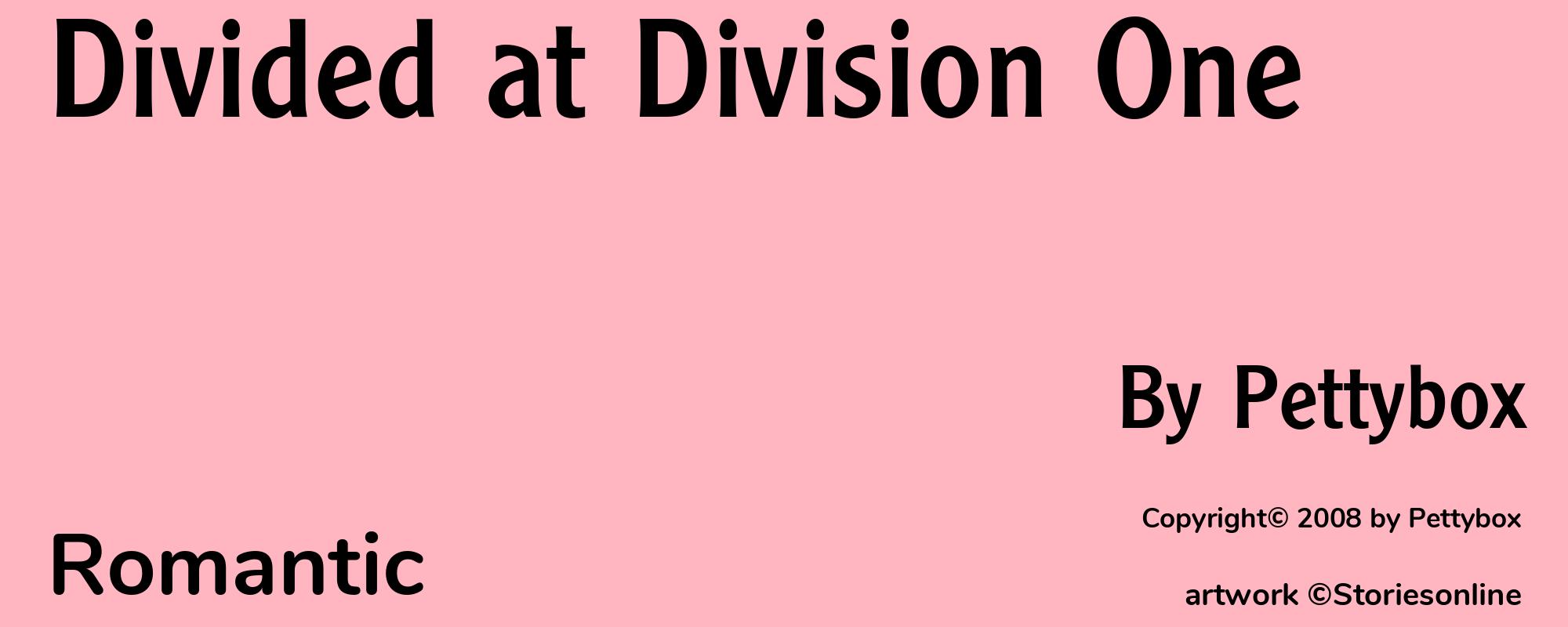 Divided at Division One - Cover